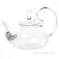 650 ml mondgeblazen elegante glazen theepot